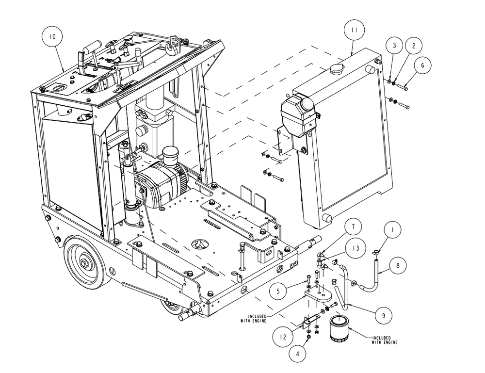 Section 03 Diagram and Parts List for MK-4020KB 167420-20 MK Diamond Concrete Saw
